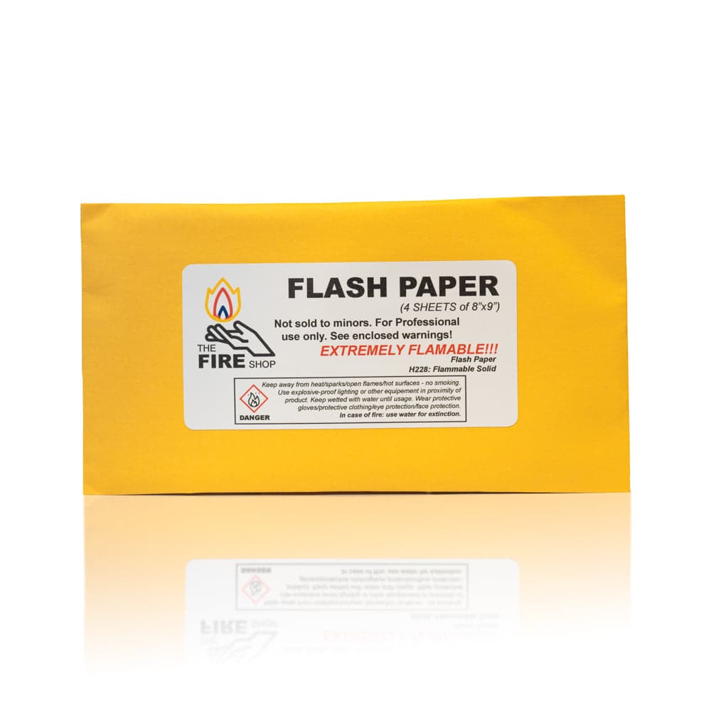Flash Paper five pack, 25x20cm, Red