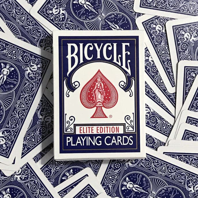 Bicycle Elite Edition Playing Cards Blue Magic Shop San Diego 6840