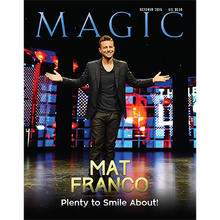  Magic Magazine "Mat Franco" October 2015 - Book