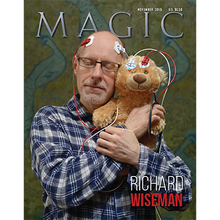  Magic Magazine "Richard Wiseman" November 2015 - Book