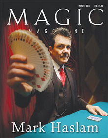  Magic Magazine "Mark Haslam" March 2016 - Book