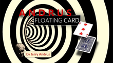  Andrus Floating Card Red (Gimmicks and Online Instructions) by Jerry Andrus - Trick
