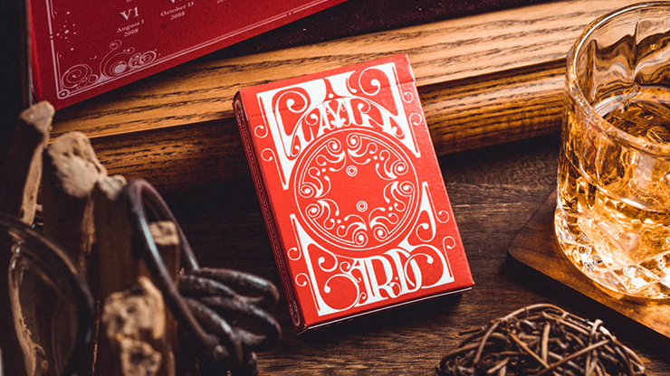 Smoke & Mirrors V8, Red (Standard) Edition Playing Cards by Dan