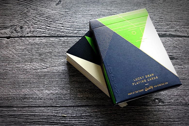 LUCKY DRAW GREEN EDITION PLAYING CARDS BY ART OF PLAY