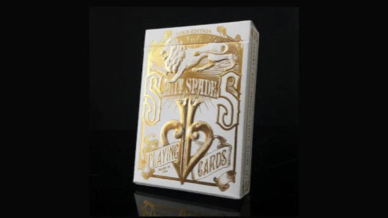 Gold Split Spades Playing Cards by David Blaine