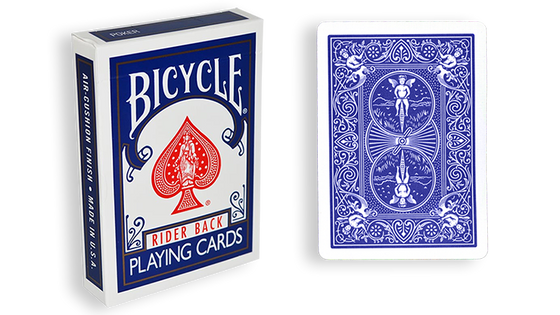 Blue Back Bicycle One Way Forcing Deck