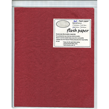  Flash Paper five pack(25x20cm) Red