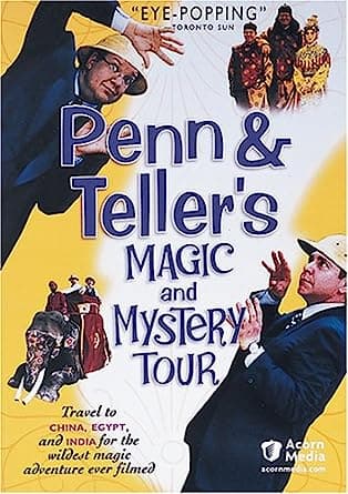 Penn & Teller's Magic and Mystery Tour DVD