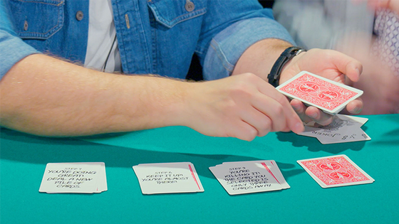 Fully Automatic Card Trick (Gimmick and Online Instructions) by Caleb Wiles