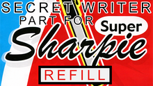  Secret Writer Part for Super Sharpie (Refill) by Magic Smith