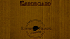 CARDBOARD The Book by Patrick G. Redford