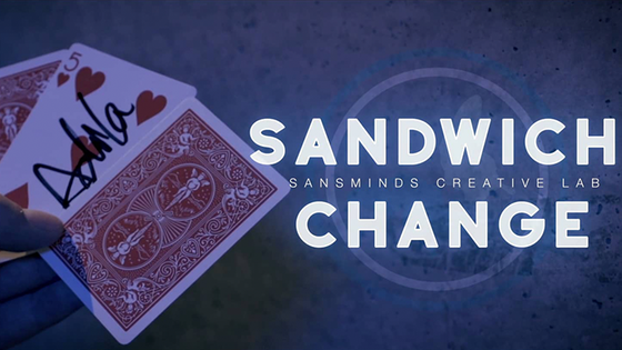 Sandwich Change (Gimmicks and DVD) by SansMinds Creative Labs (Open Box)