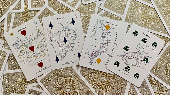 Geographical Hodges Playing Cards