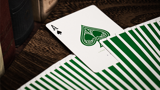 Jerry's Nugget (Felt Green) Marked Monotone Playing Cards