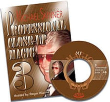  Michael Skinner's Professional Close-Up Magic VOL 3 (Open Box)