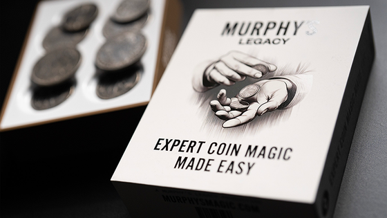 David Roth Expert Coin Magic Made Easy Complete Set by Murphy's Magic Supplies