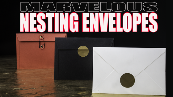 Marvelous Nesting Envelopes (Gimmicks and Online Instructions) by Matthew Wright