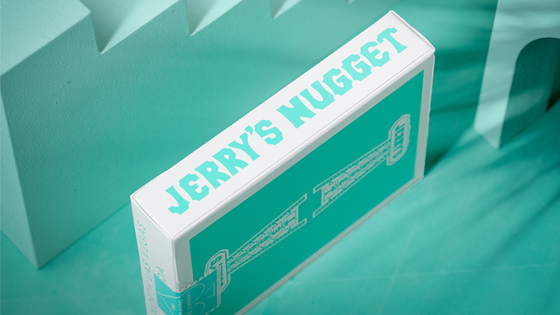 Jerry s Nugget Monotone (Tiffany Blue) Playing Cards