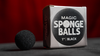 Magic Sponge Balls 4PK BLACK 1" by Murphy's Magic