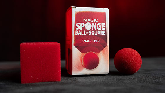 Magic Sponge Ball to Square RED by Murphy's Magic