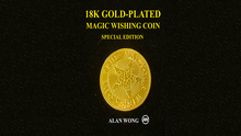  18K Gold Plated Magic Wishing Coin by Alan Wong