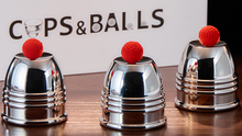  Cups and Balls Set SMALL (Stainless-Steel) by Bluether Magic and Raphael