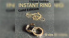  Instant Ring (silver/gold, Size 12) by Viktor Voitko