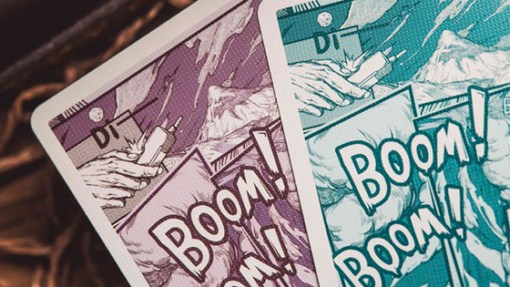 Boom (Purple) Playing Cards