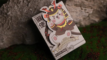  Samurai Otter Playing Cards - Bushido Edition (Scarlet) Playing Cards