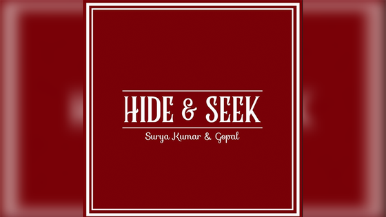 Hide and Seek Wallet (Black) By Surya Kumar and Gopal