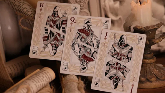 Assassin's Creed Legacy (Hidden Blade White) Playing Cards