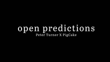  Open Prediction by Peter Turner X Pigcake video DOWNLOAD