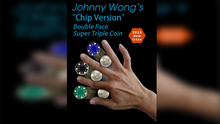  Super Version Double Face Super Triple Coin (Chip Version) by Johnny Wong