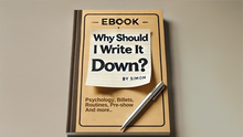  Why Should I Write it Down?  by Simon eBook DOWNLOAD