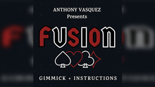  Fusion (Red) by Anthony Vasquez
