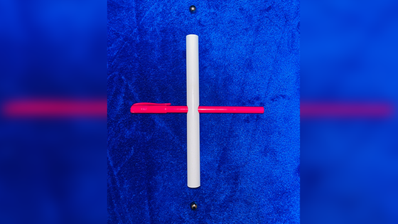 Steel Ball Through Pen by The Essel Magic