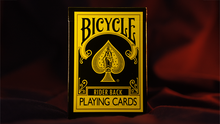  Bicycle Reverse (Yellow) Playing Cards
