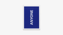  Cap Logo (Navy) ANYONE Playing Cards