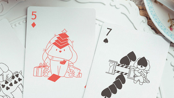 Diary Puppy -Colorful Edition Playing Cards by ACPC