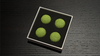 Shining Crochet Balls (Grass Green) by JT Magic