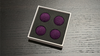 Shining Crochet Balls (Dark Purple) by JT Magic