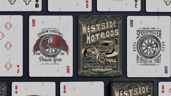 Westside Hotrods Playing Cards