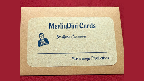 MerlinDini Cards (Blue) by Marc Celiandre