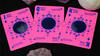 Moon (Pink) Playing Cards