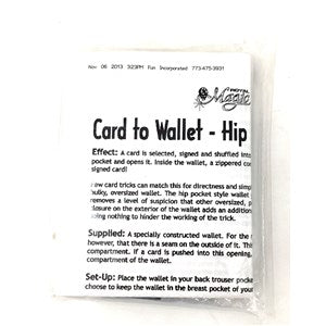 Hip Pocket Card to Wallet by Royal Magic