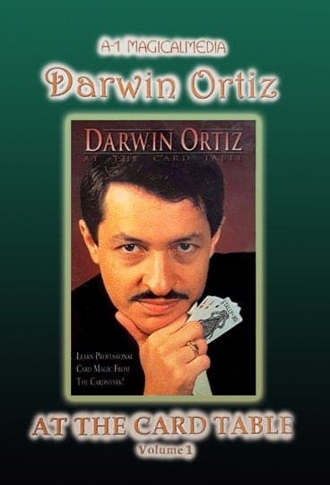 At The Card Table V1 DVD by Darwin Ortiz (Open Box)