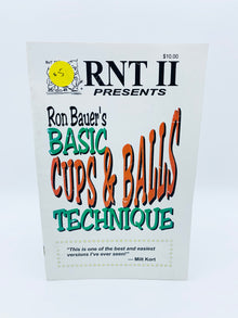  Ron Bauer's Basic Cups & Balls Technique - Copyright 2004