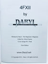 4FXII by Daryl - First Edition 2012