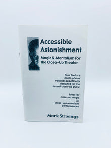  Accessible Astonishment by Mark Strivings - Rare find