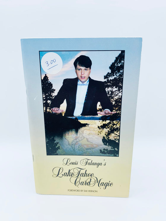 Louis Falanga's Lake Tahoe Card Magic - First Edition 1985